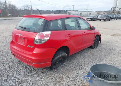 2008 Toyota Matrix Xr z USA, uszkodzony, nr VIN 2T1KR32E38C716384